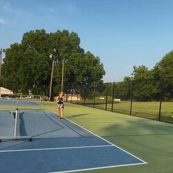 Cody tippy toeing into the shot! 🫣