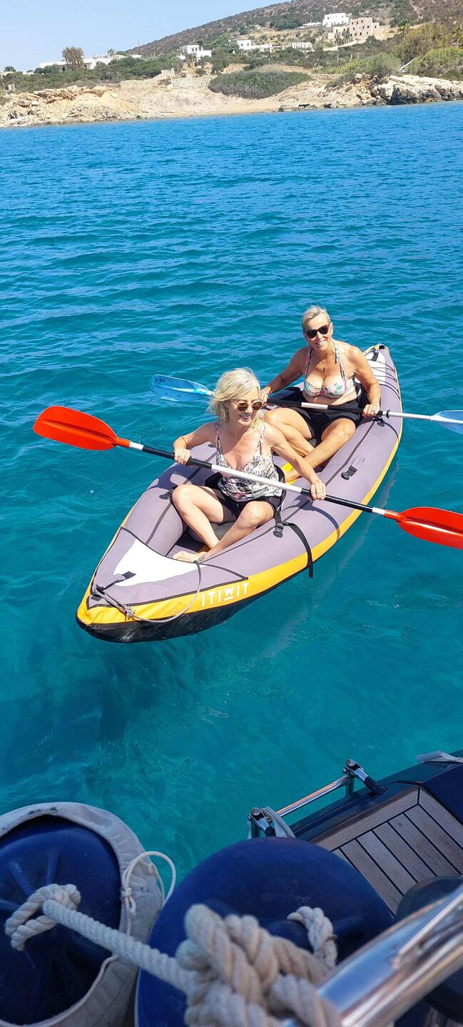 Birthday paddle before breakfast.