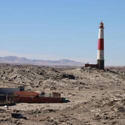 An der Küste vor Lüderitz gibt es noch einen sehenswerten Leuchtturm...