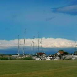 Unwetter über Hiddensee