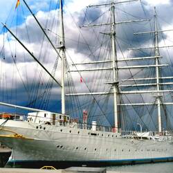 Gorch Fock, Innenräume noch gesperrt