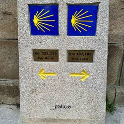 A Gudiña: Wegteilung