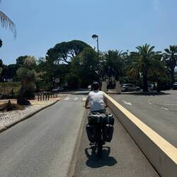 Endlich wieder Flachland.