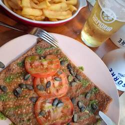 Crêpes rein vegetarisch
