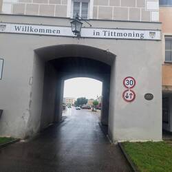 Tittmoning sah auch ganz vielversprechend aus ..., wir fahren aber weiter