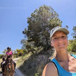 Ausritt mit Pepa und natürlich auch Merle