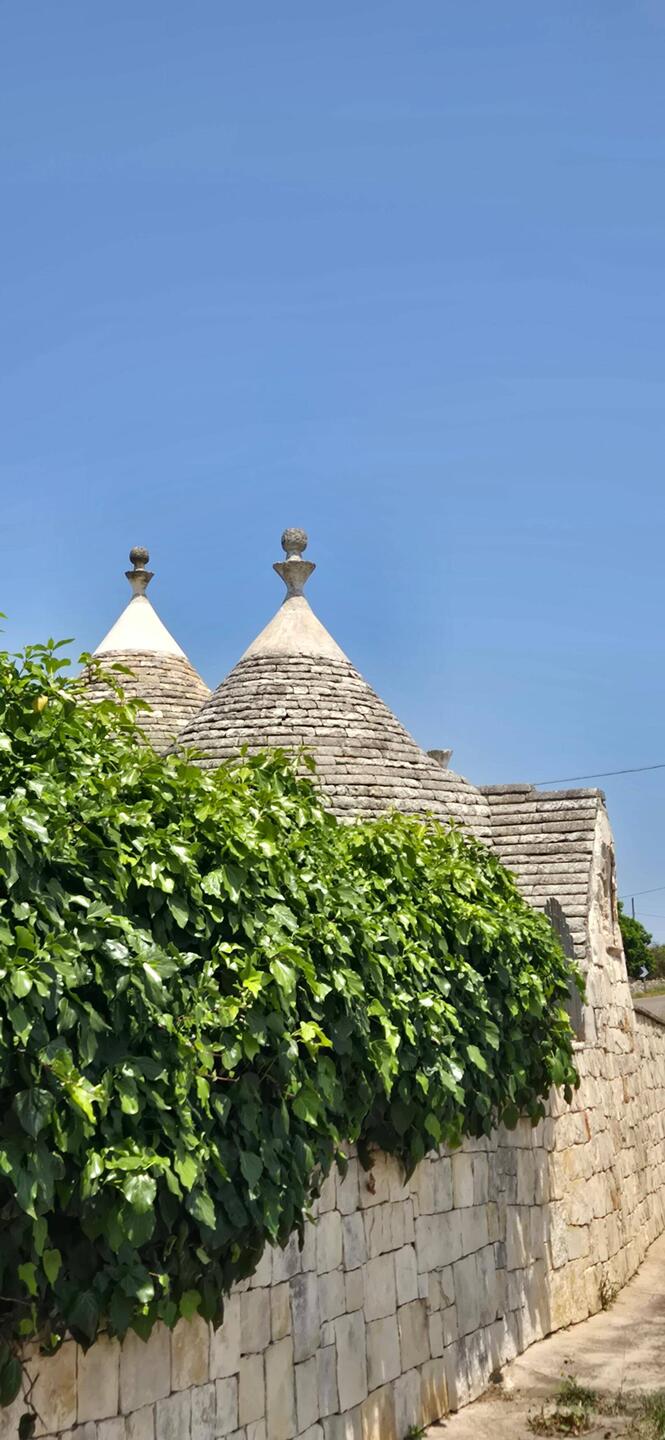 Trulli in a more natural setting. This is an actual home.