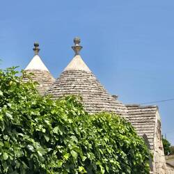 Trulli in a more natural setting. This is an actual home.