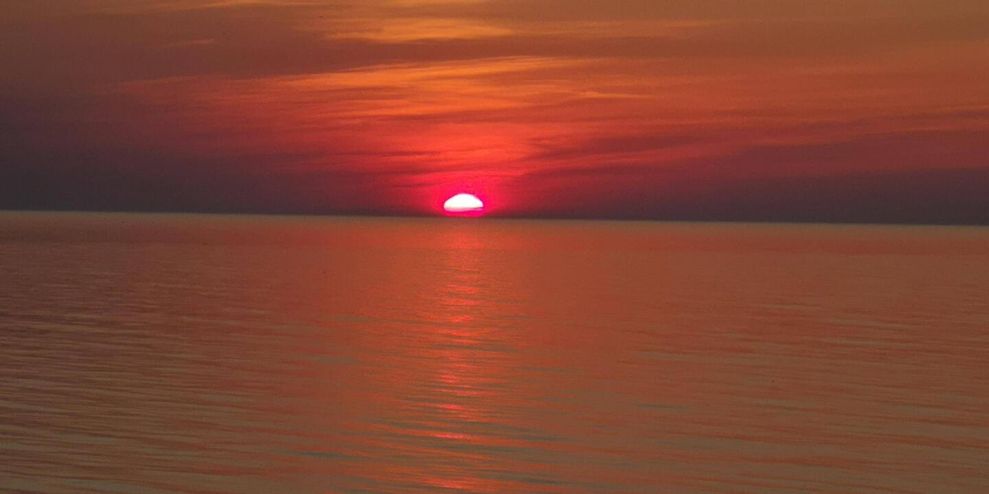 Sonnenaufgang am Schwarzen Meer