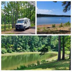 Self Creek Day Area am Lake Greeson
