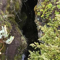 This is one of many fissure here.