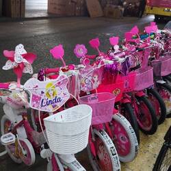 Wo finde ich Radkartons: natürlich in der Fahrradstraße