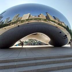 Dann ging es weiter zum Millennium Park