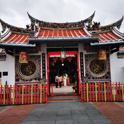 Einer von vielen China-Tempeln in Chinatown