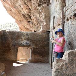 Vera beim Fotografieren