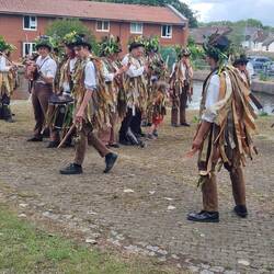 The obligatory Morris Dancers