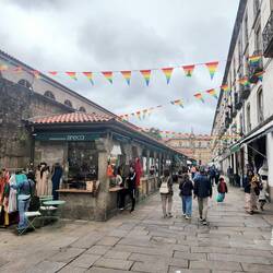 Santiago marketplace.