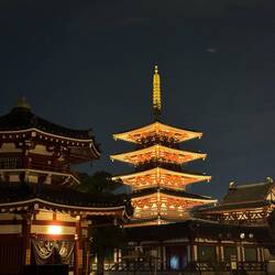 Der Shin-Tennoji Tempel