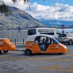 An NZ tuk tuk ..bit of an upgrade from the ones in asia