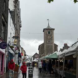 Struck market day in Keswick but it was pouring with rain