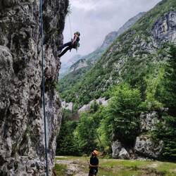 Projecting "Spittana" (6a)