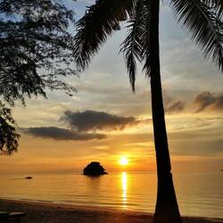 Traumhafter Sonnenuntergang