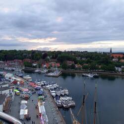 Ortsteil "Borby" mit Borbyer Kirche