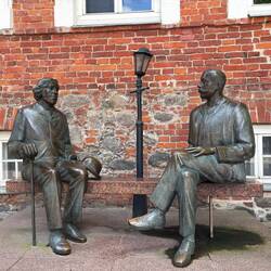 Oscar Wilde e lo scrittore estone Eduard Vilde