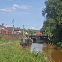 Our mooring at Kidsgrove