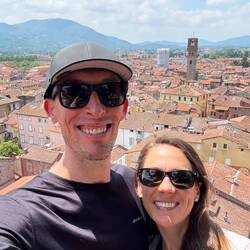 Views from atop Guinigi Tower