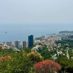 Ausblick auf Monaco.