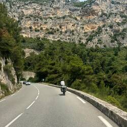 Die Abfahrt war weltklasse. Besser wir jede Achterbahn.