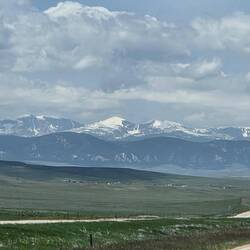 Rockies in Sicht