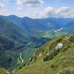 On top of Svinjak mountain
