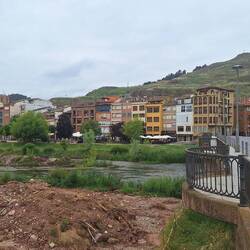 Approaching Nájera