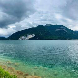 Hallstädter See - auch ein Stop des Fernwanderweges Alpe Adria Trail