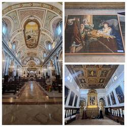 Chiesa San Benedetto, Oratorio e quadro con polvere di fiori
