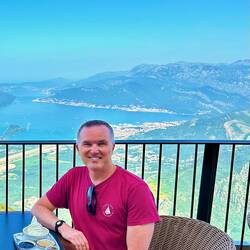 Panoramic View of the Bay of Kotor