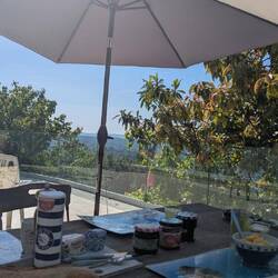 Frühstück mit Aussicht