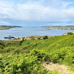 Viewpoint Loch Ewe (Viel Bezug zum 2. Weltkrieg)