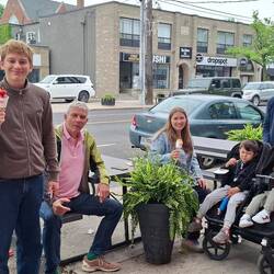 Spaziergang durch Hamilton mit Hannes Gastfamilie