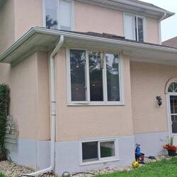 Das Haus von Hannes Gastfamilie