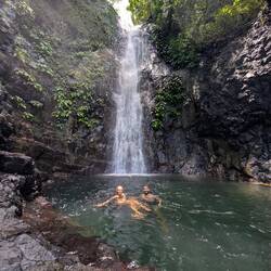 ...to find Bugtong Bato Falls 💦