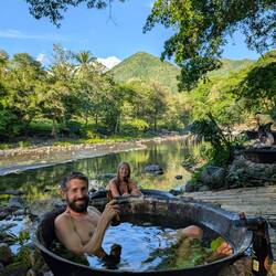 Bathing with a view 😎