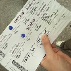 Neuer Boarding Pass