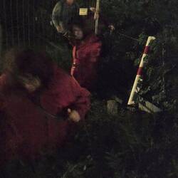Kleine Abkürzung über eine Baustelle
