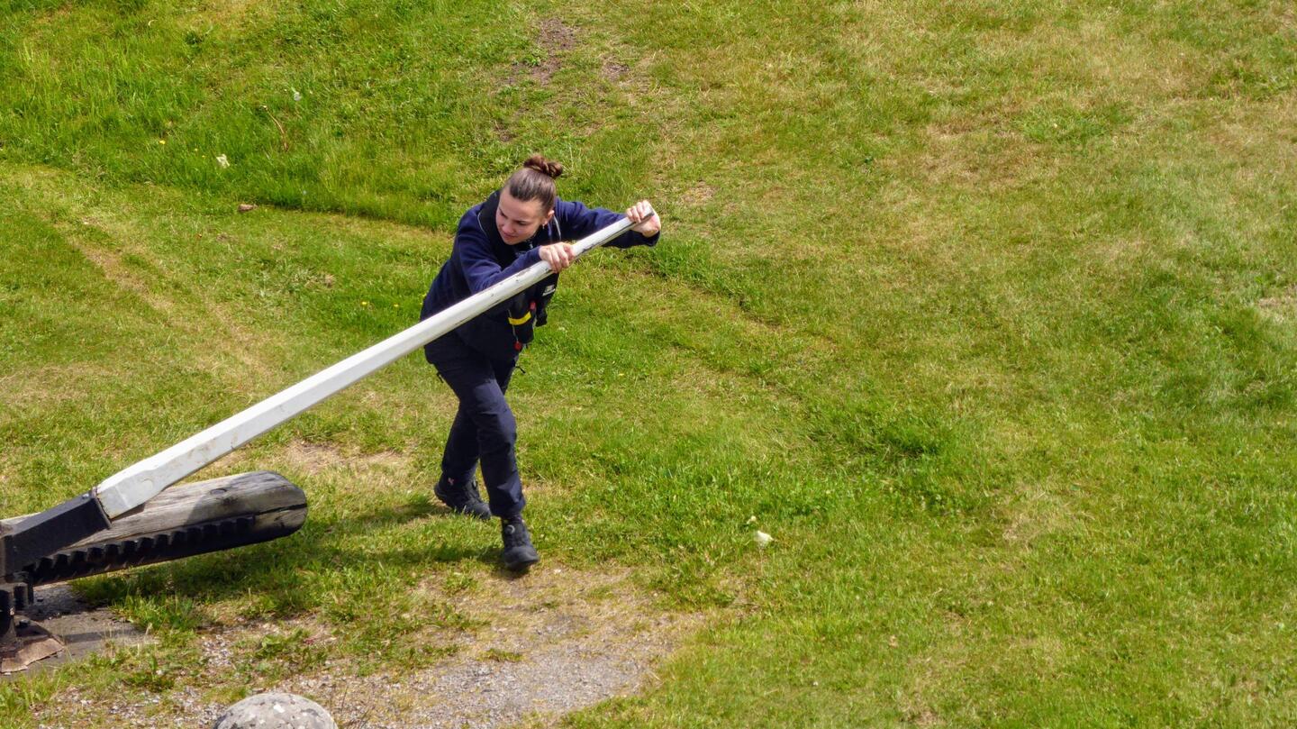 Zwei der über 50 Schleusen im Götakanal werden noch immer von Hand betrieben