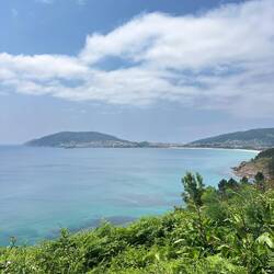 Blick auf Fisterra