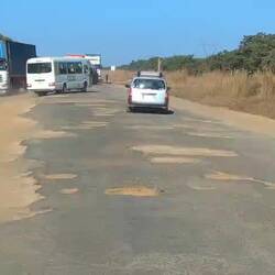 ...und so geht's dann zu auf hunderten vom Kilometern... ...das macht Spaß, das macht Laune!