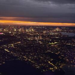 Blick auf die City